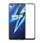 Bouclier® [3 in 1] 9H Full Tempered Glass + Clear Transparent Skin + Camera Lens Protector For Realme 6 Pro