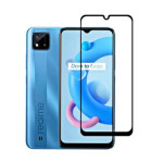 Bouclier® [3 in 1] 9H Full Tempered Glass + Clear Transparent Skin + Camera Lens Protector for Realme C20