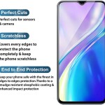 Bouclier® 9H Hardness Full Tempered Glass Screen Protector for Realme XT