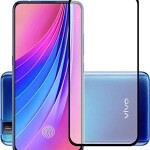 Bouclier® [3 in 1] 9H Full Tempered Glass + Clear Transparent Skin + Camera Lens Protector For Vivo V15 Pro