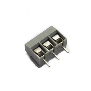 3 Pin PCB Terminal Block 5mm Pitch 10A Rating YX126 (Grey) Pack of 5