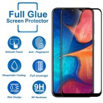 Bouclier® 9H Hardness Full Tempered Glass Screen Protector for Samsung Galaxy A20