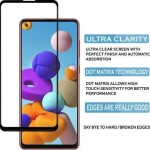 Bouclier® 9H Hardness Full Tempered Glass Screen Protector for Samsung Galaxy A21S