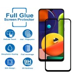 Bouclier® 9H Hardness Full Tempered Glass Screen Protector for Samsung Galaxy A50S