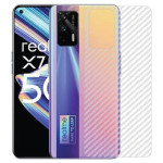 Bouclier® [3 in 1] 9H Full Tempered Glass + Clear Transparent Skin + Camera Lens Protector For Realme X7 Max 5G