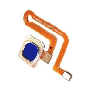 Bouclier® Fingerprint Sensor Home Button Flex Cable for Vivo Y15 (Blue)