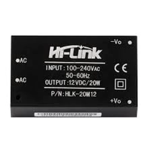 Hi-Link HLK-20M12 12V 20W AC-DC Power Converter (AC to DC Switch Power Supply Module)
