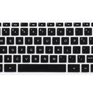 Laptop Keyboard Protector Silicone Skin for HP 14-AC153TX 14-inch Laptop Core i3-5005U/4GB/1TB/Windows 10 Home/2GB Graphics (Black)