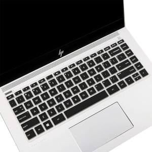 Laptop Keyboard Protector Silicone Skin for HP Envy x360 13.3-inch FHD Laptop (Black)