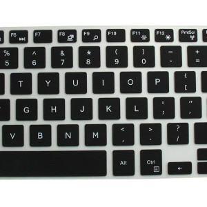 Laptop Keyboard Protector Silicone Skin for Keyboard Skin for Dell G3 Gaming 15.6 Inch Laptop (Black)