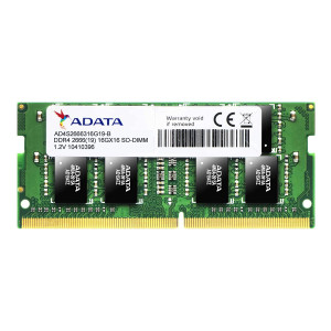ADATA Premier AD4S2666316G19-R 16GB DDR4 2666MHz 260-pin SODIMM RAM - AD4S2666316G19-R