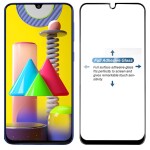 Bouclier® 9H Hardness Full Tempered Glass Screen Protector for Samsung Galaxy M31