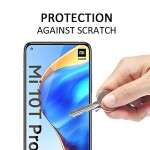 Bouclier® D-Plus Edge to Edge 9H Hardness Full Tempered Glass Screen Protector for Xiaomi Mi 10T Pro