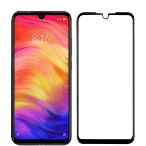 Bouclier® D-Plus Edge to Edge 9H Hardness Full Tempered Glass Screen Protector for Xiaomi Redmi 7