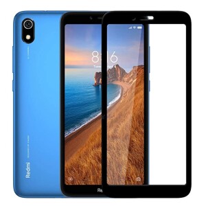 Bouclier® D-Plus Edge to Edge 9H Hardness Full Tempered Glass Screen Protector for Xiaomi Redmi 7A