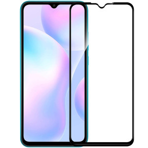 Bouclier® D-Plus Edge to Edge 9H Hardness Full Tempered Glass Screen Protector for Xiaomi Redmi 9i