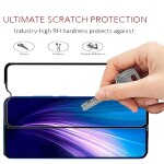 Bouclier® D-Plus Edge to Edge 9H Hardness Full Tempered Glass Screen Protector for Xiaomi Redmi Note 8