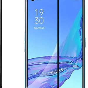 Bouclier® D-Plus Edge to Edge 9H Hardness Full Tempered Glass Screen Protector for Oppo A53