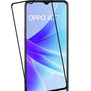 Bouclier® 9H Hardness Full Tempered Glass Screen Protector for Oppo A77