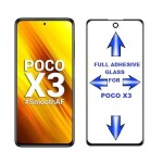 Bouclier® 9H Hardness Full Tempered Glass Screen Protector for Xiaomi Redmi Poco X3