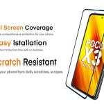 Bouclier® D-Plus Edge to Edge 9H Hardness Full Tempered Glass Screen Protector for Xiaomi Redmi Poco X3