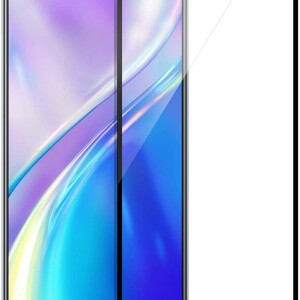 Bouclier® D-Plus Edge to Edge 9H Hardness Full Tempered Glass Screen Protector for Realme X2