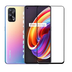 Bouclier® D-Plus Edge to Edge 9H Hardness Full Tempered Glass Screen Protector for Realme X7 Pro