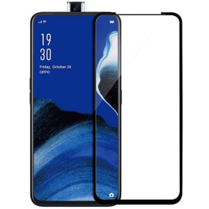 Bouclier® D-Plus Edge to Edge 9H Hardness Full Tempered Glass Screen Protector for Oppo Reno 2