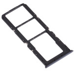 Bouclier® Outer Sim Card Slot Sim Tray Holder Part for Oppo A74 (Black)
