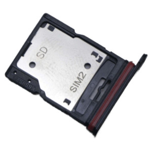 Bouclier® Outer Sim Card Slot Sim Tray Holder Part for Xiaomi Poco X4 Pro 5G (Laser Black)