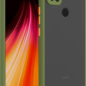 Bouclier® Shockproof Smoke Case Cover for Xiaomi Redmi 10A (Light Green)