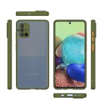 Bouclier® Shockproof Smoke Case Cover for Samsung Galaxy M31S (Green)