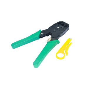 Three in One Modular Crimping Tool with Wire Stripper