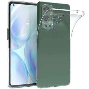 Bouclier® Silicone Transparent Back Cover for OnePlus 8