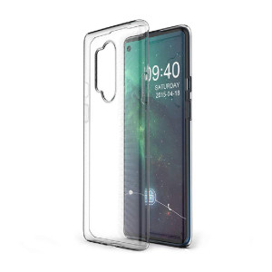 Bouclier® Silicone Transparent Back Cover for OnePlus 8 Pro