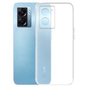 Bouclier® Silicone Transparent Back Cover for Oppo A77