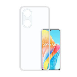 Bouclier® Silicone Transparent Back Cover for Oppo F23 5G