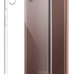 Bouclier® Silicone Transparent Back Cover for Samsung Galaxy A04e