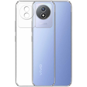 Bouclier® Silicone Transparent Back Cover for Vivo Y02
