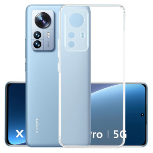 Bouclier® Silicone Transparent Back Cover for Xiaomi 12 Pro 5G