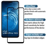 Bouclier® D-Plus Edge to Edge 9H Hardness Full Tempered Glass Screen Protector for Vivo V20 Pro