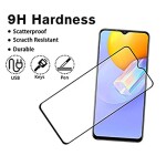 Bouclier® D-Plus Edge to Edge 9H Hardness Full Tempered Glass Screen Protector for Vivo Y20G