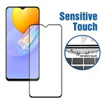 Bouclier® D-Plus Edge to Edge 9H Hardness Full Tempered Glass Screen Protector for Vivo Y20G