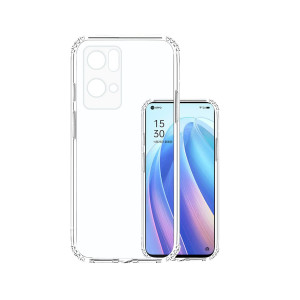 Bouclier® Silicone Transparent Back Cover for Oppo Reno7 Pro 5G