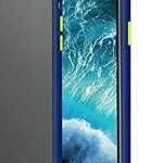 Bouclier® Shockproof Smoke Case Cover for Samsung Galaxy A10S (Blue)
