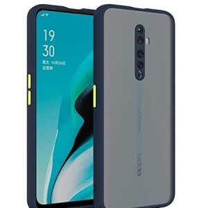 Bouclier® Shockproof Smoke Case Cover for Oppo Reno 2Z (Blue)