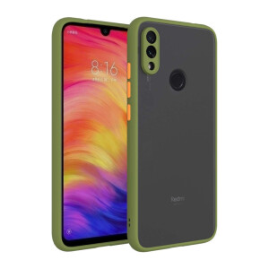 Bouclier® Shockproof Smoke Case Cover for Samsung Galaxy M30 (Green)