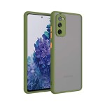 Bouclier® Shockproof Smoke Case Cover for Samsung Galaxy S20 FE (Green)
